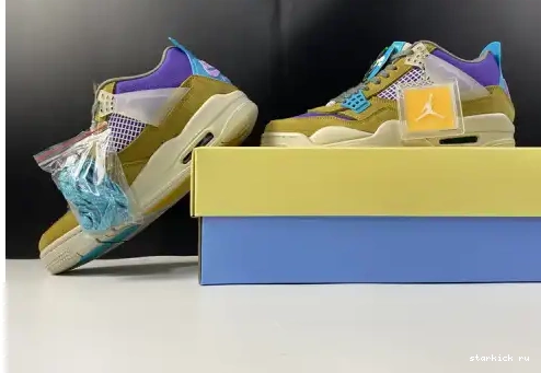 Union 4 DJ5718-300 Desert Anniversary Air SP Jordan Moss DJ5718-300 30th Retro 0614